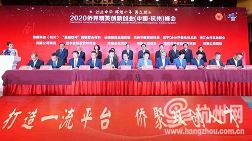 2020僑界創(chuàng  )新創(chuàng  )業(yè)峰會(huì )杭州