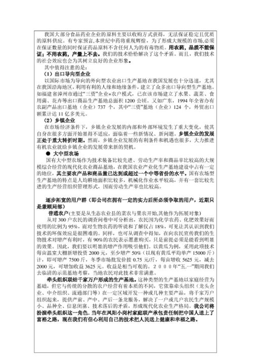 小飯桌創(chuàng  )新創(chuàng  )業(yè)計劃書(shū)