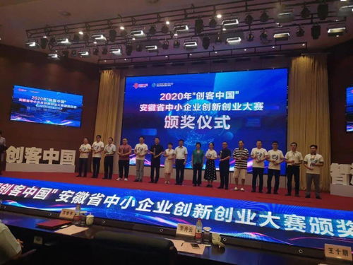 2020安徽創(chuàng  )新創(chuàng  )業(yè)大賽獲獎