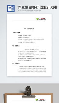計劃書(shū),養生,創(chuàng  )新,運動(dòng)