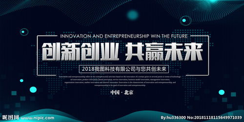 創(chuàng  )新創(chuàng  )業(yè)的海報