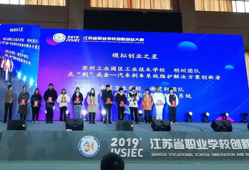 江蘇省職業(yè)學(xué)校創(chuàng  )新創(chuàng  )業(yè)大賽獲獎名單