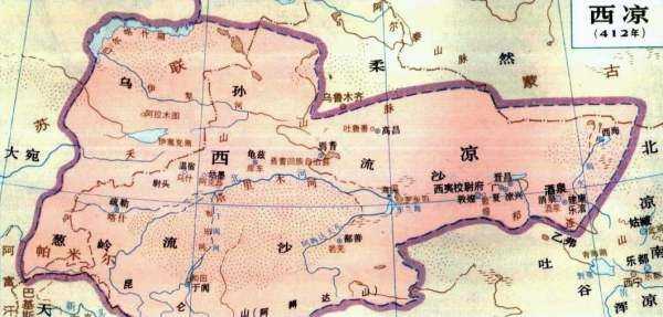 馬超的西涼是現在哪里,唐朝時(shí)的西涼國現在在哪里建立圖5