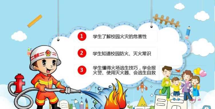 學(xué)校消防安全知識宣傳內容