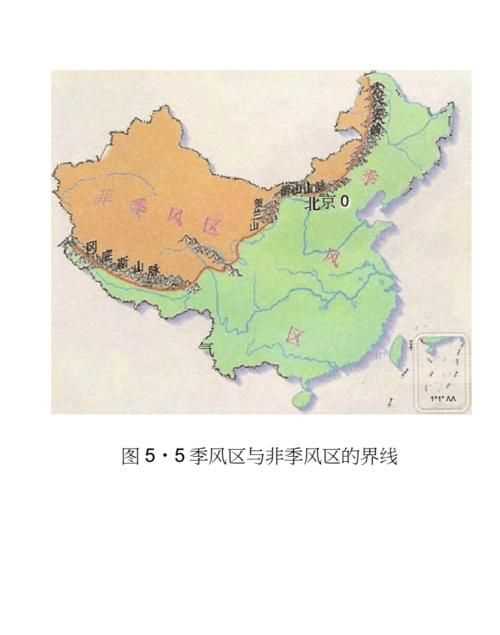 東部地區就是東部季風(fēng)區嗎