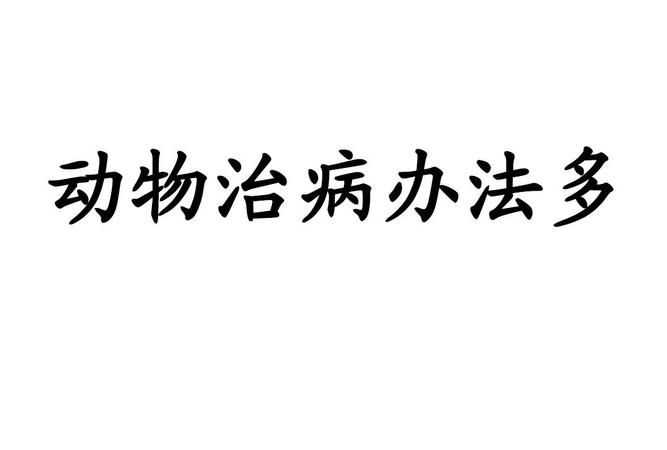 自然界中有哪些動物可以為自己治病