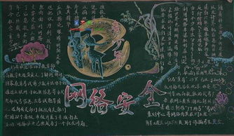 小學(xué)生網(wǎng)絡(luò )安全黑板報知識