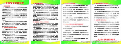 一食品安全知識培訓管理制度