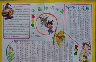 三級畫(huà)一張安全知識手抄報