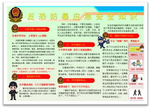 安全知識反恐內容