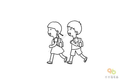 安全知識主題畫(huà)簡(jiǎn)筆畫(huà)二級