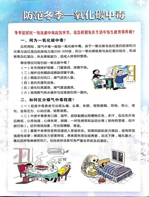 煤氣中毒安全知識(shí)宣傳