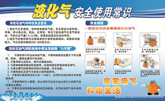 液化氣使用安全知識宣傳單