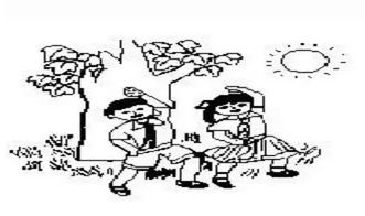 關于小學看圖寫話安全知識