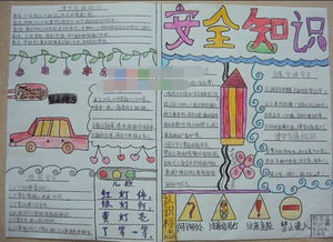中小學(xué)生安全知識的手抄報資料
