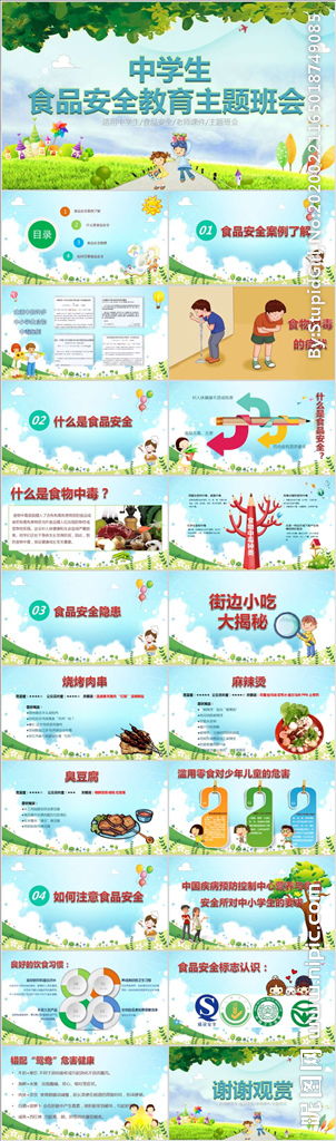 食品安全知識主題班會(huì )簡(jiǎn)報