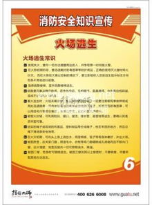 消防安全知識標語