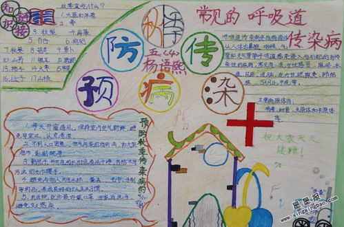 一級傳染病安全知識手抄報