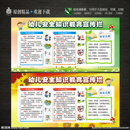 幼兒安全知識教育宣傳欄