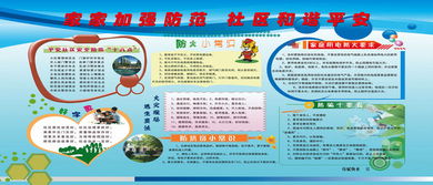 社區傳播安全知識簡(jiǎn)報