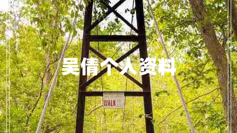 吳倩個(gè)人資料