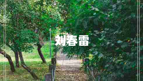 劉春雷
