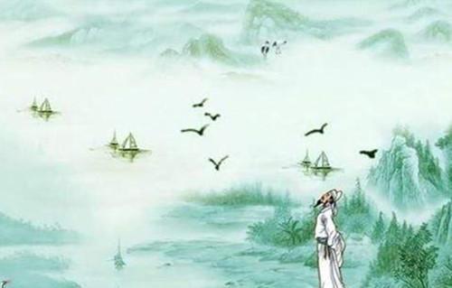 閑來(lái)垂釣碧溪上的典故