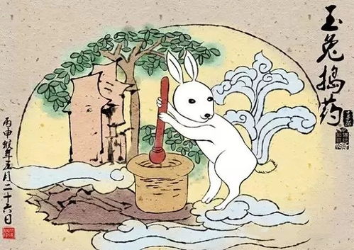 玉兔典故古詩(shī)詞,關(guān)于玉兔的典故,玉兔拜月典故