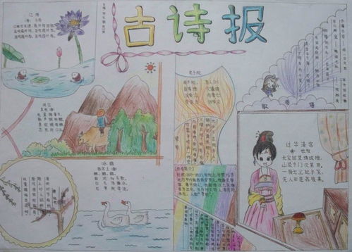 金典故詩(shī)手抄報