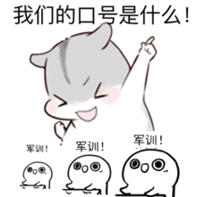 軍訓精神正能量的句子