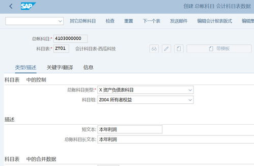 會(huì )計科目,建立