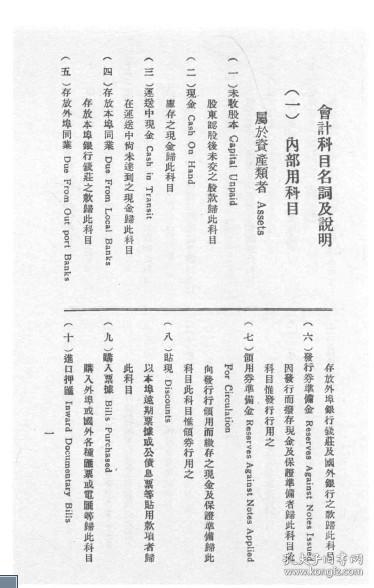 常用會(huì )計科目名詞解釋免費