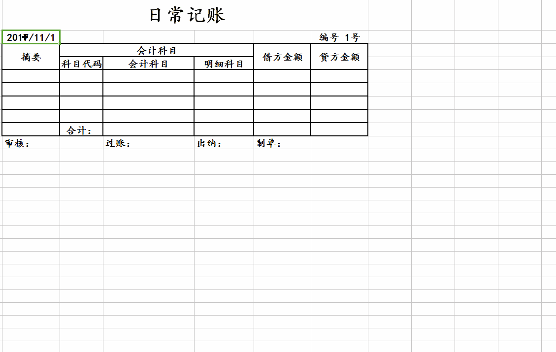 常用會(huì )計科目代碼表