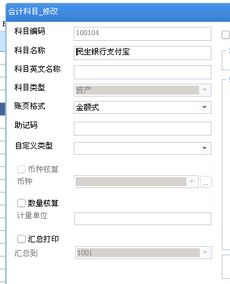 用友,級別,會(huì )計科目,設置