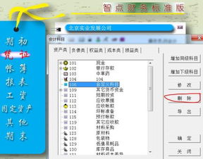 會(huì )計科目共同科目怎么刪除