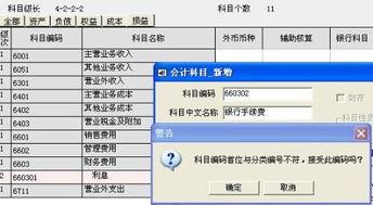 u8會(huì )計科目編碼方案