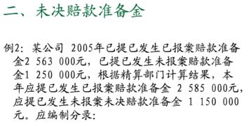 準備金會(huì )計科目排查