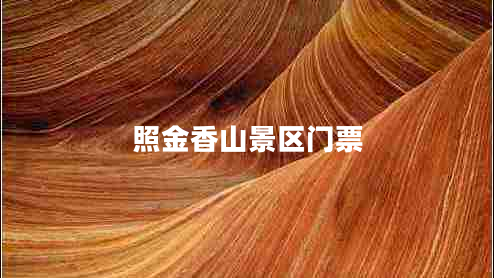 照金香山景區門(mén)票