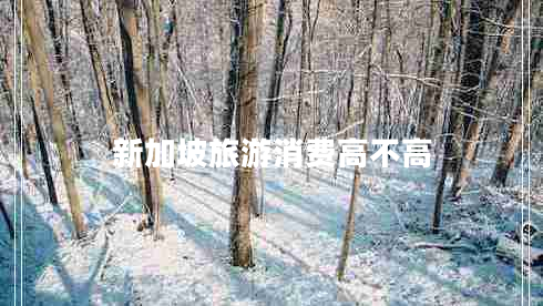 新加坡旅游消費高不高
