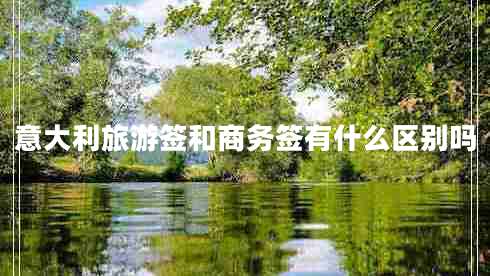 意大利旅游簽和商務(wù)簽有什么區別嗎