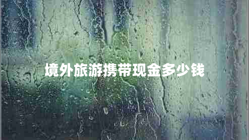 境外旅游攜帶現金多少錢(qián)