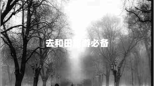 去和田旅游必備