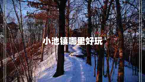小池鎮哪里好玩