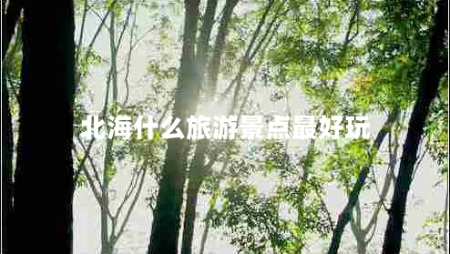 北海什么旅游景點(diǎn)最好玩