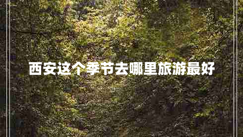 西安這個(gè)季節去哪里旅游最好