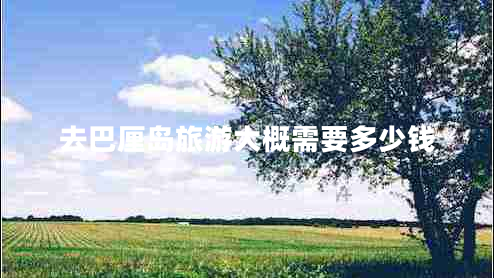 去巴厘島旅游大概需要多少錢(qián)