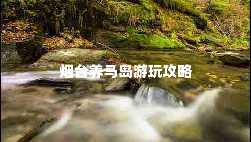 煙臺養馬島游玩攻略