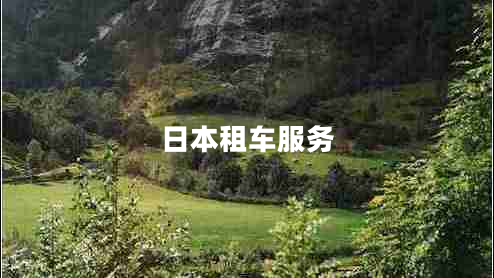 日本租車(chē)服務(wù)