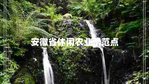 安徽省休閑農業(yè)示范點(diǎn)