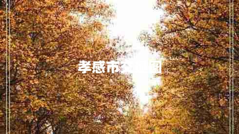 孝感市交通圖